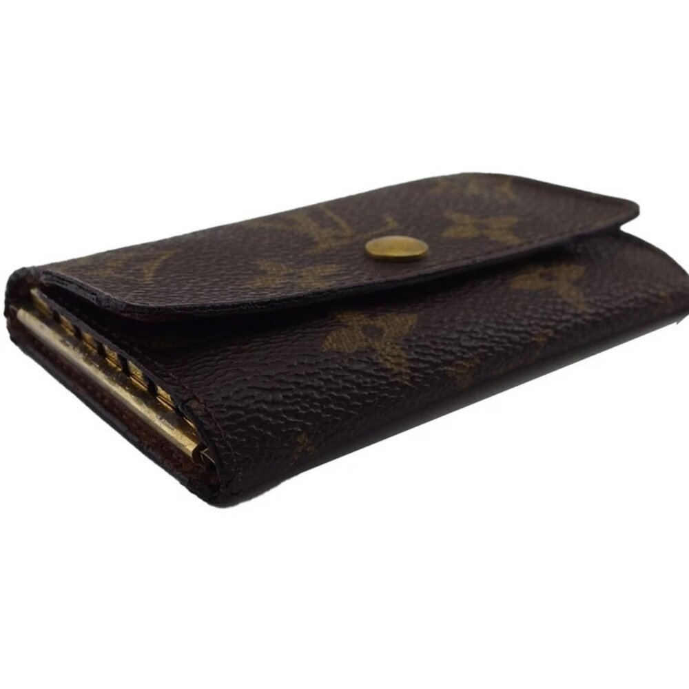 LOUIS VUITTON Key holder Brown beige Women M62630 Authentic secondhand